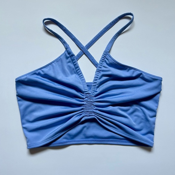 Cotton On Tops - Cotton On Ruched Crop Top Size M